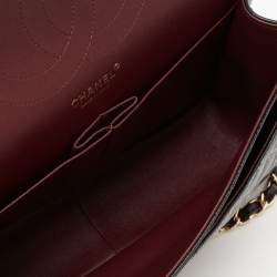 مملوكة مسبقًا حقيبة شانيل جلد كافيار أسود مبطن بقلاب كلاسيك  مزدوج كبيرة