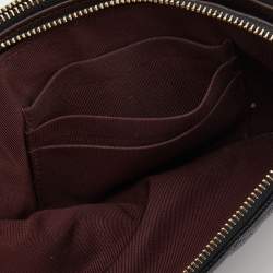 Chanel Black Quilted Caviar Leather WOC Double Zip Wallet on Chain