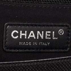 مملوكة مسبقًا Chanel Tricolor Quilted Fabric Small Boy Flap Bag