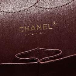 مملوكة مسبقًا Chanel Black Quilted Caviar Leather Jumbo Classic Double Flap Bag