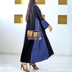 Pre Owned Chanel Multicolor Patchwork Jumbo Classic Single Flap Bag