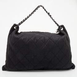 Pre Owned حقيبة كتف شانيل أل أيه كروز لاين جلد وقماش مبطن متعددة الألوان