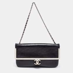 Chanel Black Caviar Quilted Timeless Clutch by WP Diamonds
