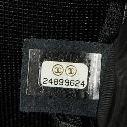 Pre Owned Chanel Black Quilted Leather Coco Case Trolley