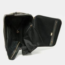 Pre Owned Chanel Black Quilted Leather Coco Case Trolley