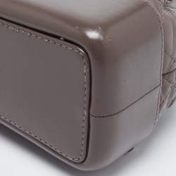 Pre Owned Chanel Taupe Leather Small Gabrielle Backpack