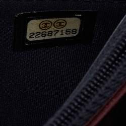 مملوكة مسبقًا Chanel Midnight Blue Quilted Leather Paris In Rome WOC Bag