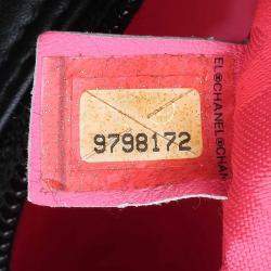 مملوكة مسبقًا Chanel Black Quilted Leather Ligne Cambon Reporter Bag