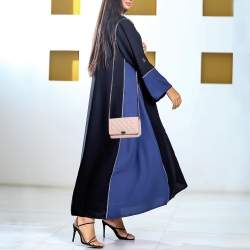 Pre Owned Chanel Blush Pink Quilted Leather Boy Wallet On chain