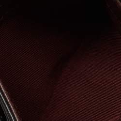 Pre Owned حامل بطاقات شانيل كلاسيك جلد مبطن أسود