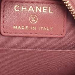 مملوكة مسبقًا Chanel Rose Pink Quilted Leather 19 Round Chain Bag