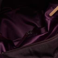 ممل وكة مسبقًا حقيبة يد توتس شانيل بياريتز كانفاس بني/أحمر 