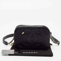 Pre Owned Chanel Black Leather CC Mania Waist Bag