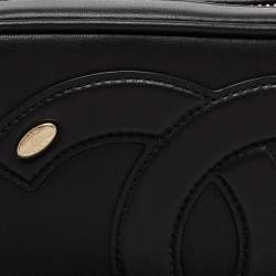 Pre Owned Chanel Black Leather CC Mania Waist Bag