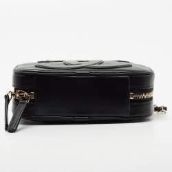 Pre Owned Chanel Black Leather CC Mania Waist Bag