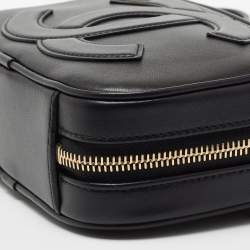 Pre Owned Chanel Black Leather CC Mania Waist Bag