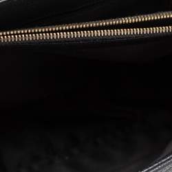 مملوكة مسبقًا حقيبة يد توتس شانيل GST جلد كافيار مبطن أسود