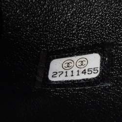 Pre Owned Chanel Black Chevron Quilted Leather Coco Waist Belt Bag