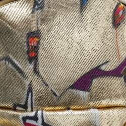 Pre Owned Chanel Multicolor Printed Canvas New York Street Spirit Backpack