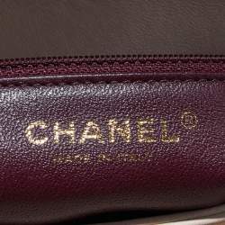 Pre Owned Chanel Beige Quilted Leather Small Trendy CC Flap Bag