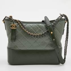 Chanel Gabrielle hobo bag Green 