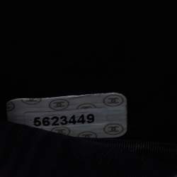 Chanel Black Caviar Leather Vintage CC Trifold Wallet