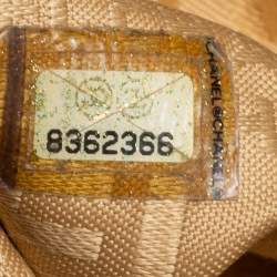 Pre Owned حقيبة باولر شانيل لاكس جلد أسود بشراشيب