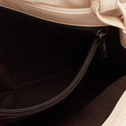 Pre Owned Chanel Beige/Brown Quilted Leather Reissue Shoulder Bag