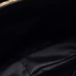 Pre Owned حقيبة غراند شوبنغ شانيل جلد كافيا أسود مبطن