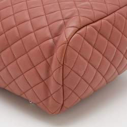 Pre Owned حقيبة ظهر شانيل أوربان سبيرت جلد مبطن بني فاتح كبيرة