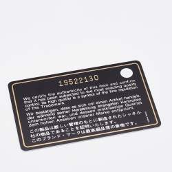 Pre Owned Chanel Red Quilted Caviar Leather Classic Wallet on Chain