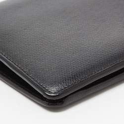 Pre Owned Chanel Black Leather Long CC Continental Wallet