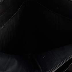 Chanel Black Quilted Leather CC Timeless Zip Around Wallet