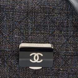 مملوكة مسبقًا Chanel Multicolor Tweed Beauty Lock Flap Bag