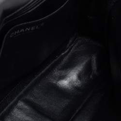 Chanel Black Patent Leather Jumbo Classic Single Flap Bag