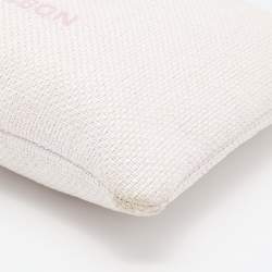 Chanel Pink Woven Raffia Deauville O Case