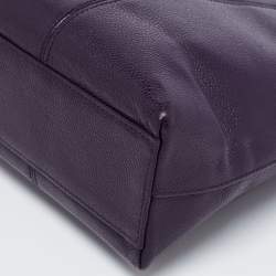 مملوكة مسبقًا Chanel Purple Caviar Leather CC Tote