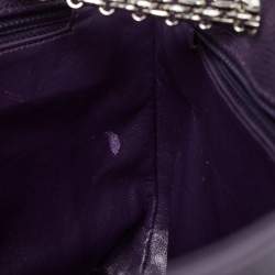 مملوكة مسبقًا Chanel Purple Caviar Leather CC Tote