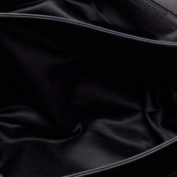 Pre Owned Chanel Black Patent Leather Paris Shanghai Camellia Flap Bag