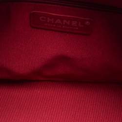Pre Owned Chanel Silver Quilted Leather Large Gabrielle Hobo