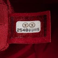 Pre Owned Chanel Silver Quilted Leather Large Gabrielle Hobo