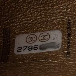 Pre Owned Chanel Beige Quilted Leather Side Packs Shoulder Bag