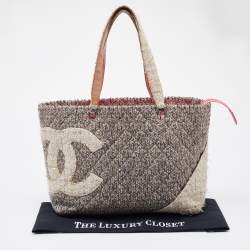 Chanel Multicolor Tweed Cambon Ligne Bag