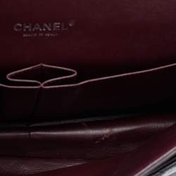 Pre Owned Chanel Black Quilted Leather Maxi Classic Double Flap Bag