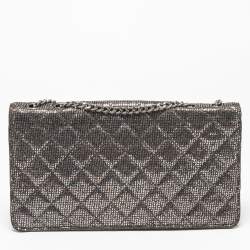 Chanel Silver/Multicolor Glitter Reissue Chain Shoulder Bag