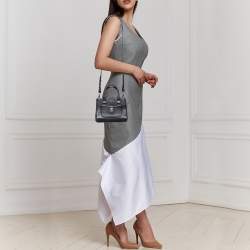 Pre Owned Chanel Black Leather Mini Neo Executive Tote