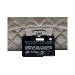 Pre Owned Chanel Rose Gold Leather Lambskin Leather Jumbo Classic Double Flap Shoulder Bag