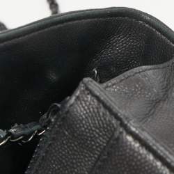 Pre Owned Chanel Black Quilted Leather Boy WOC Bag