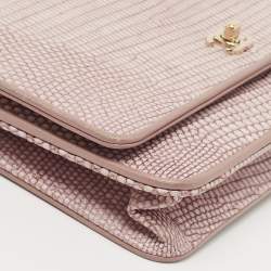 Chanel Lilac Lizard WOC Bag