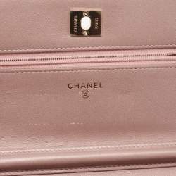 Chanel Lilac Lizard WOC Bag
